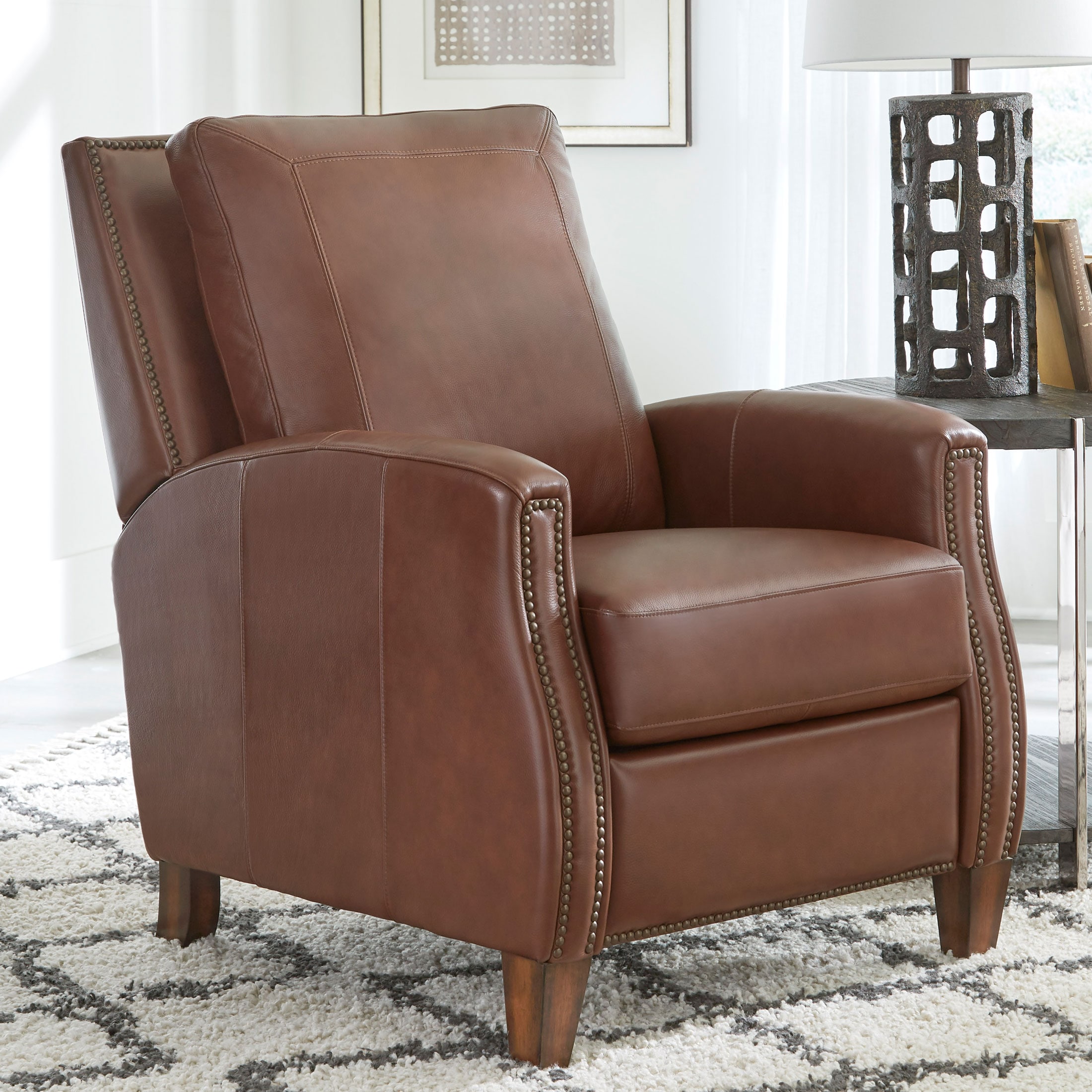 Hunter Pushback Hi Leg Recliner
