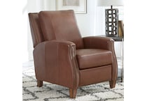  brown recliner   