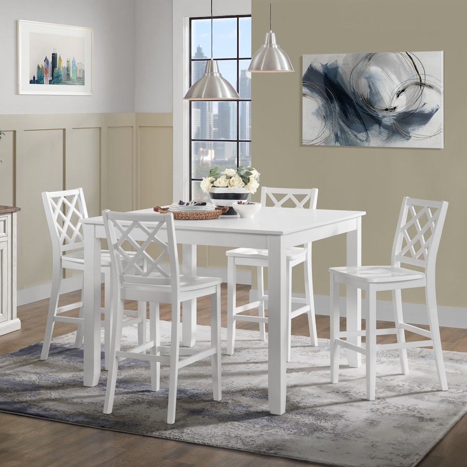  white pub   bar units   stools   
