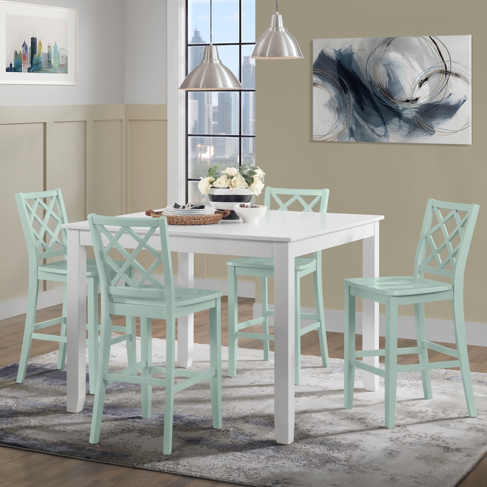  white pub   bar units   stools   