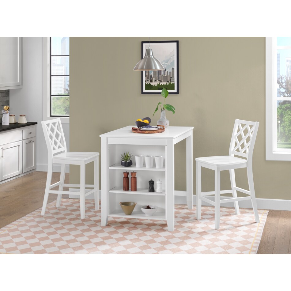  white pub   bar units   stools   