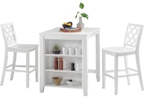  white pub   bar units   stools   