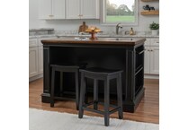 Penda Island w/2 Stools