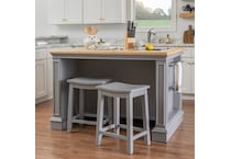 Penda Island w/2 Stools