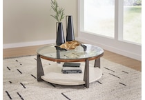  brown occasional tables all   
