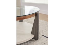  brown occasional tables all   
