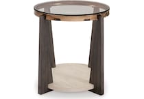  brown occasional tables all   