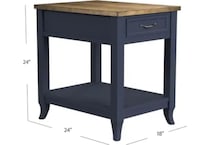  blue occasional tables all   