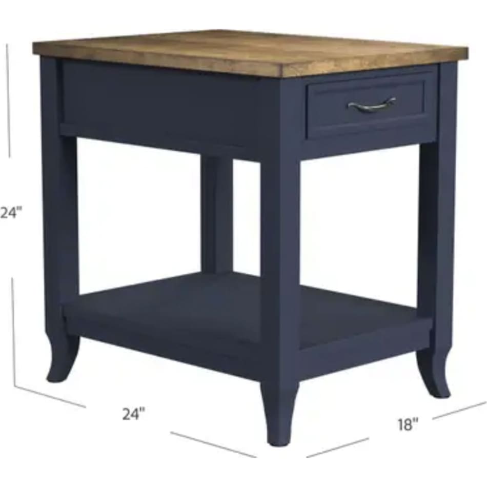  blue occasional tables all   