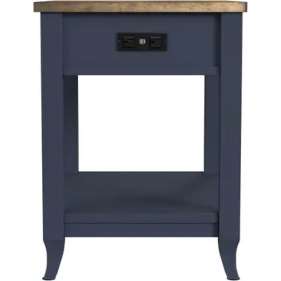  blue occasional tables all   