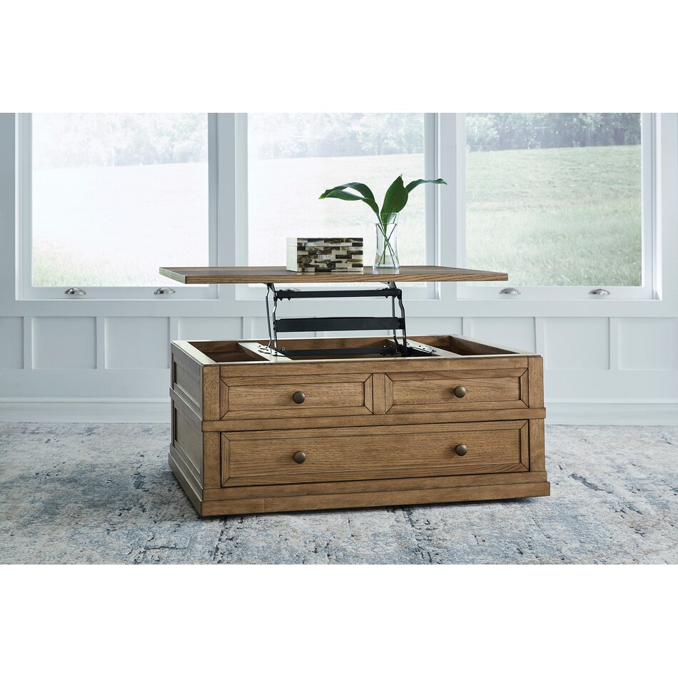  brown occasional tables all   