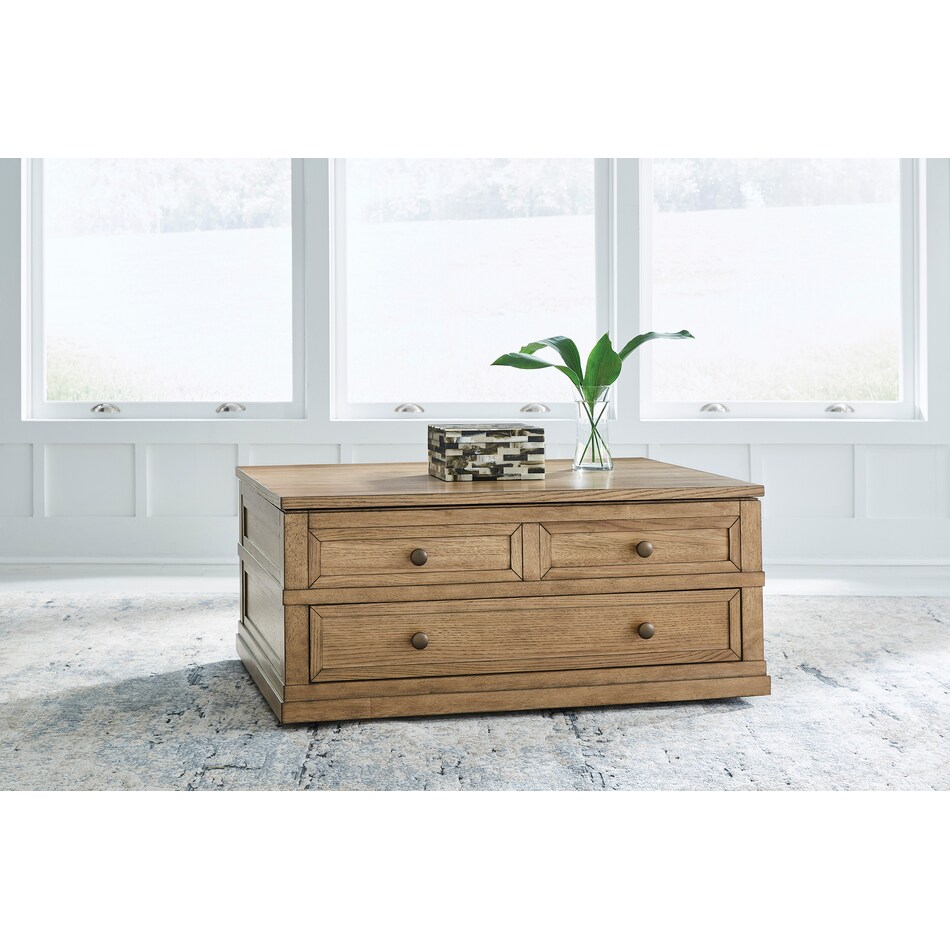  brown occasional tables all   