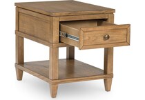  brown occasional tables all   