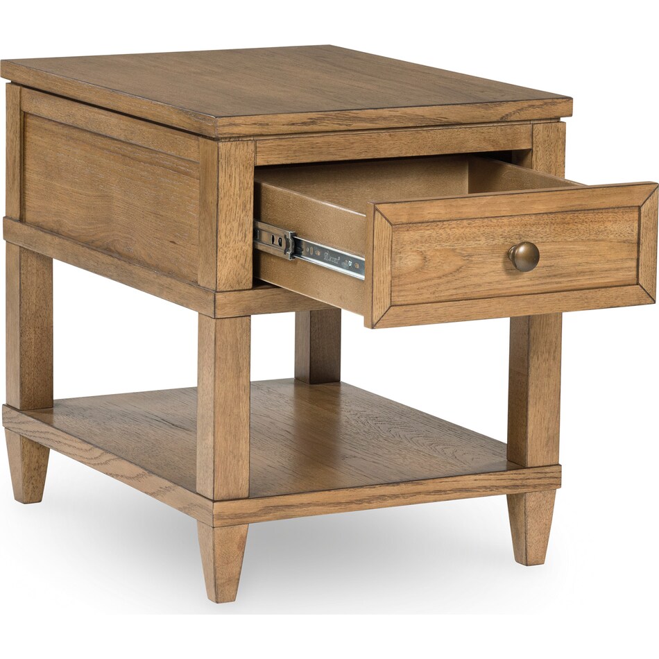  brown occasional tables all   