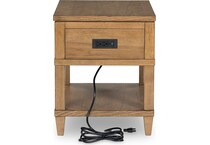  brown occasional tables all   