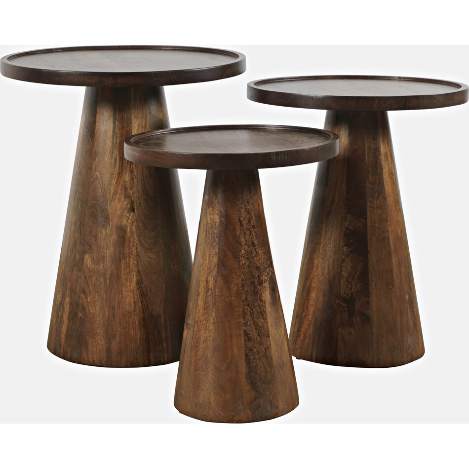  black occasional tables all   