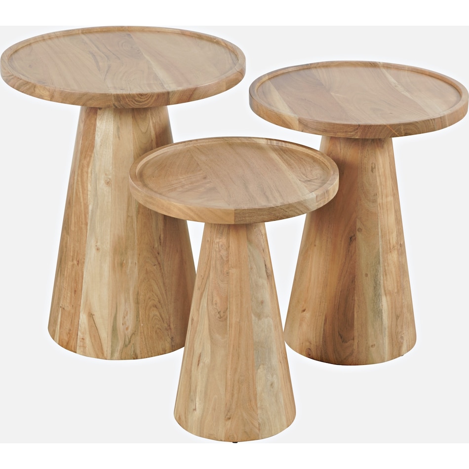  black occasional tables all   