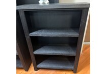  black home office   