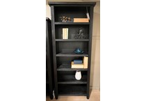  black home office   