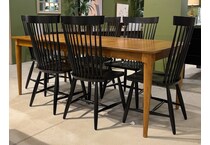  brown dining room   