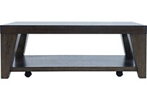  brown occasional tables all   