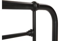  black master bedroom   