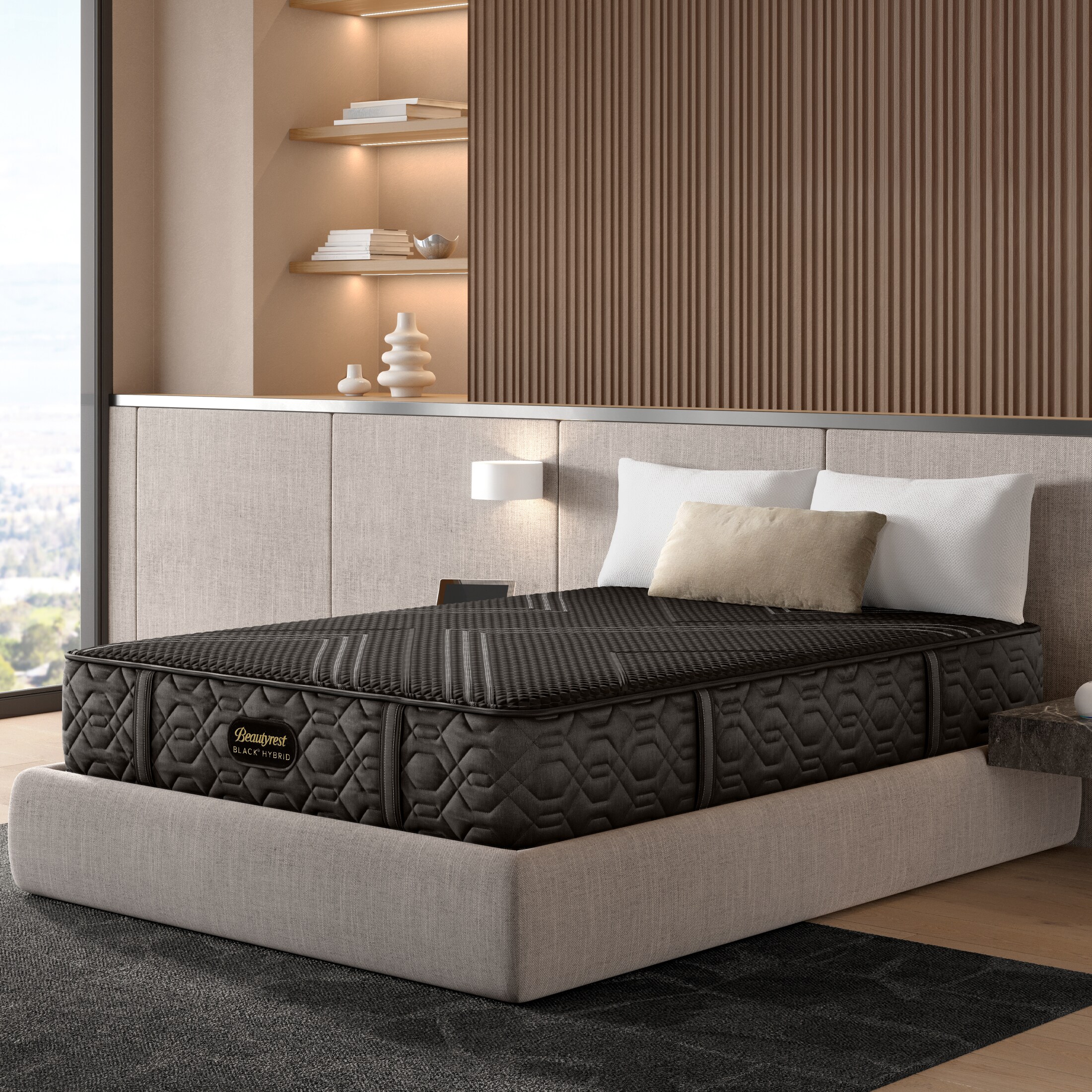 Series One Hybrid Firm Split King Mattress