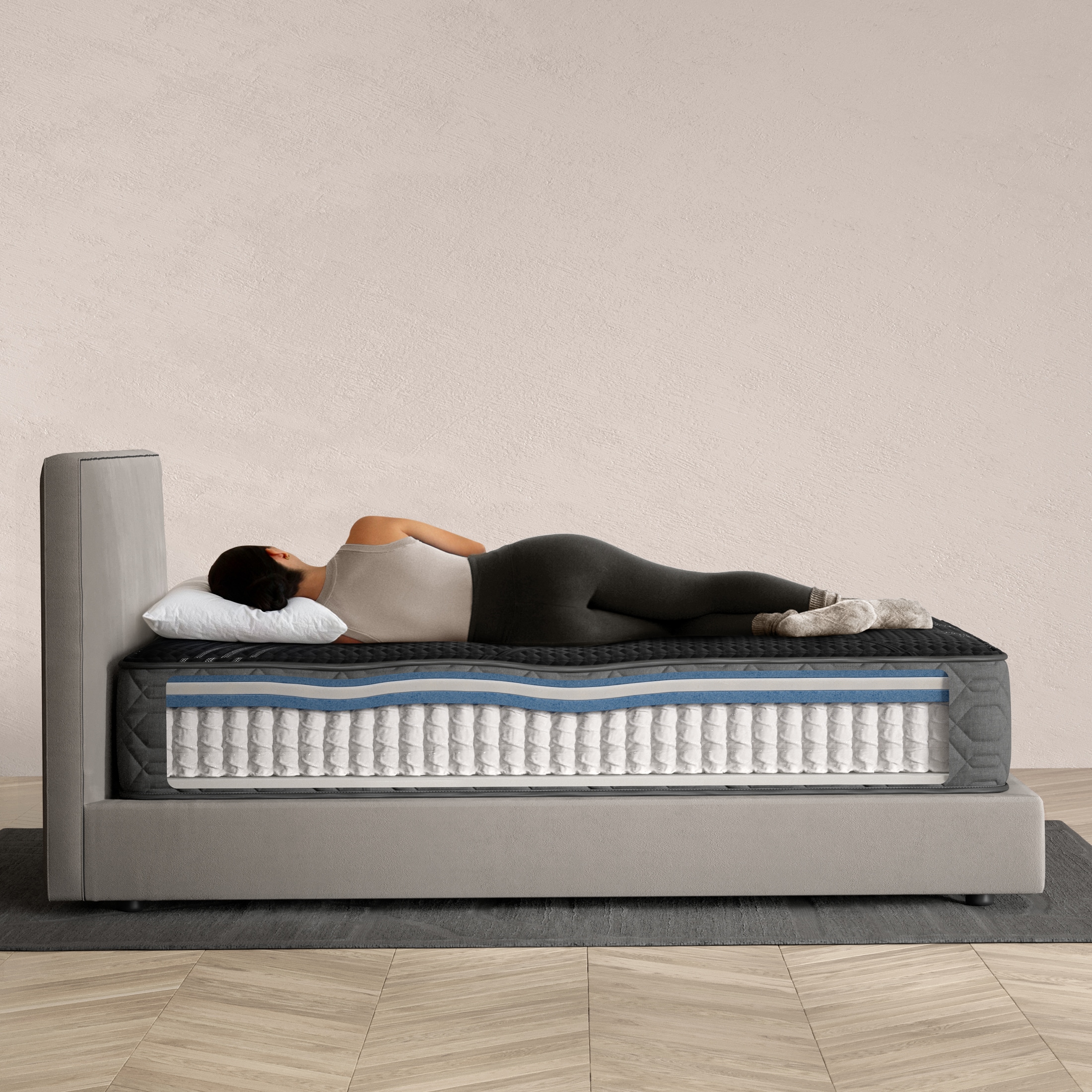 Series One Hybrid Medium Full Mattress