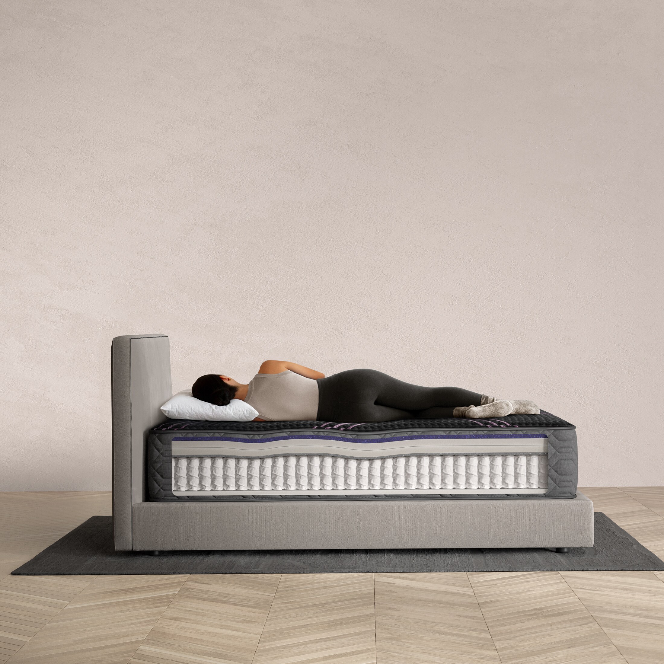Series Two Hybrid Firm Queen Mattress