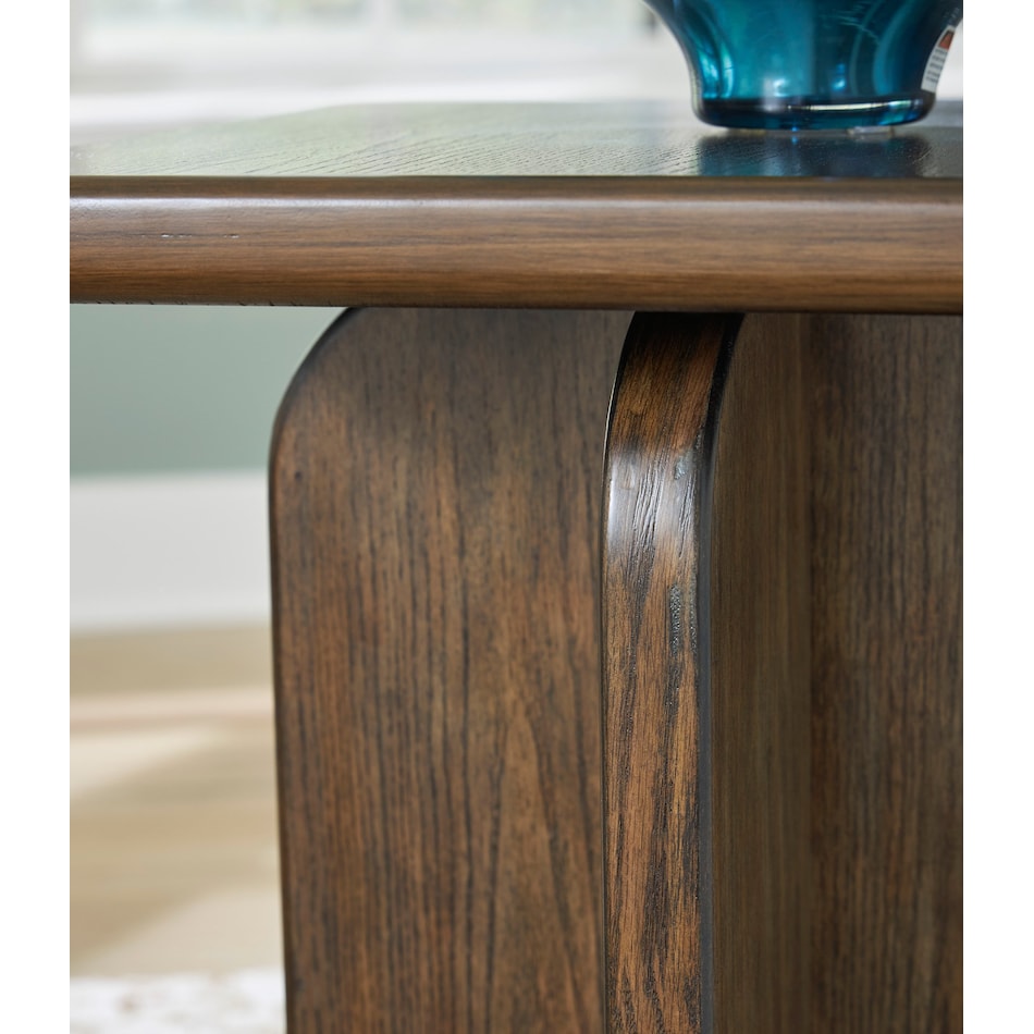  brown occasional tables all   