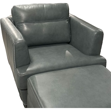 Kevin Chair & Ottoman