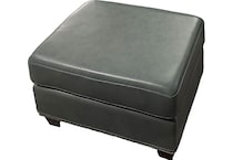  blue ottoman   