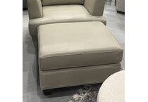  beige ottoman   