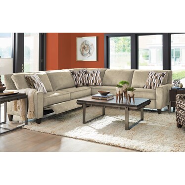 3 Pieces Power Sectional