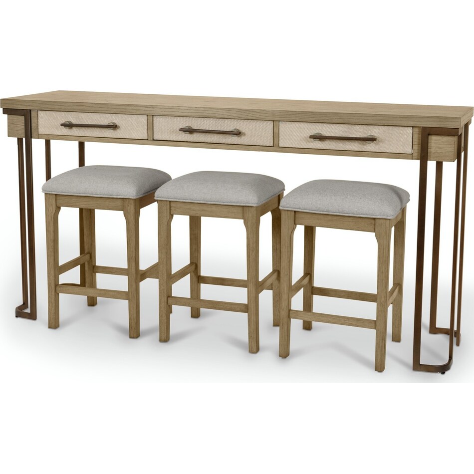  brown pub   bar units   stools   