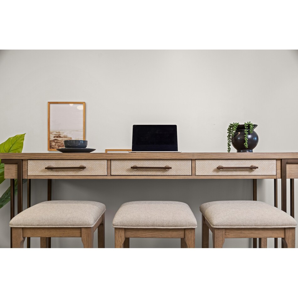  brown pub   bar units   stools   