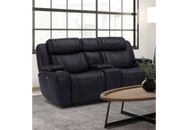  black loveseat   