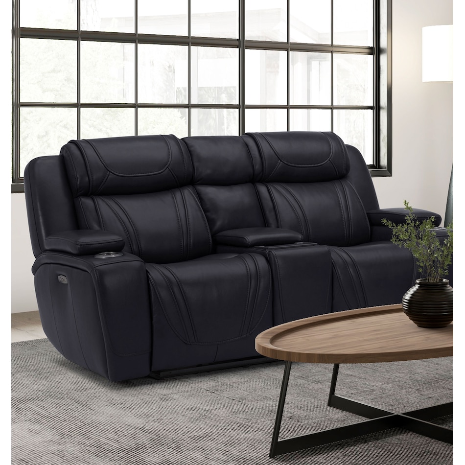  black loveseat   