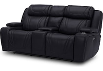  black loveseat   