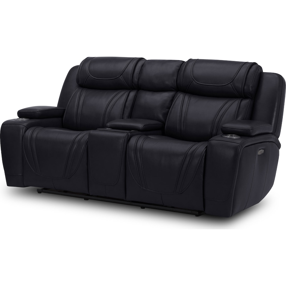  black loveseat   