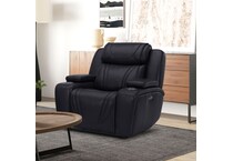  black recliner   