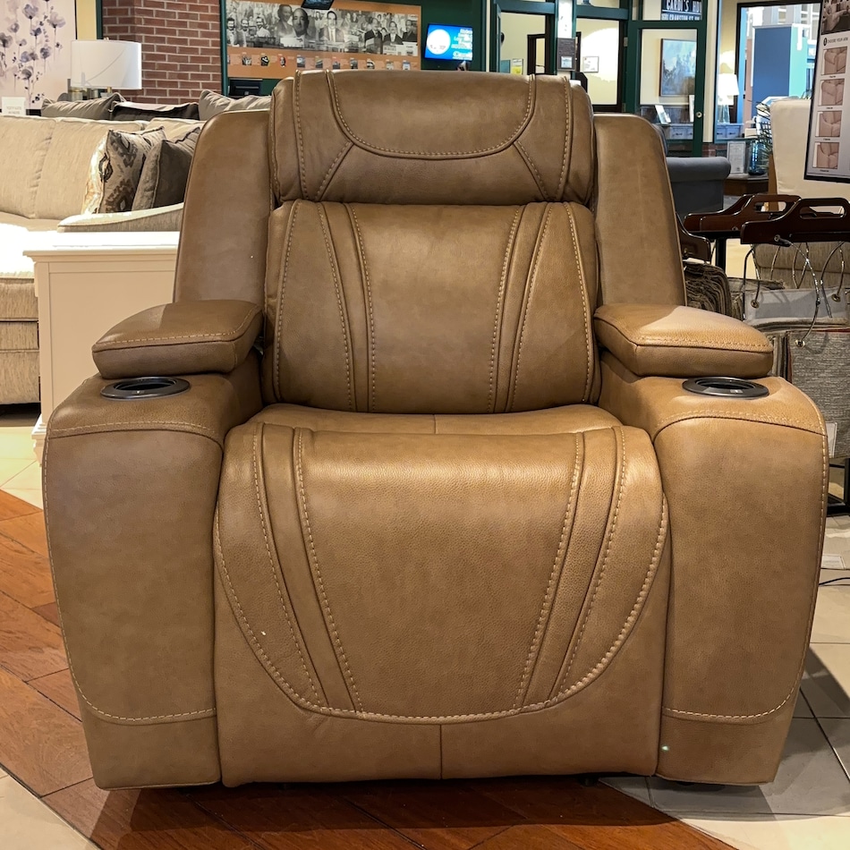  brown recliner   