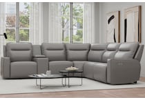 6 Piece Power Sectional
