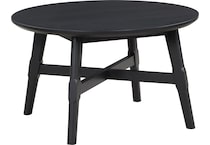  black occasional tables all   