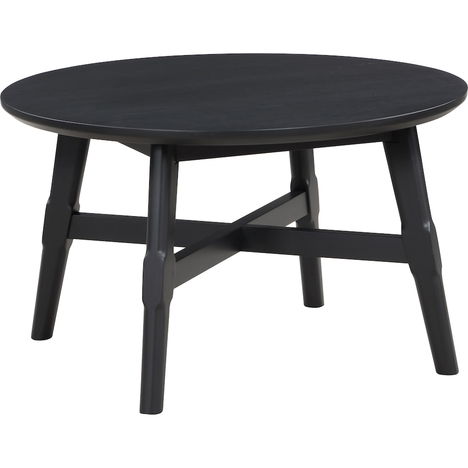  black occasional tables all   