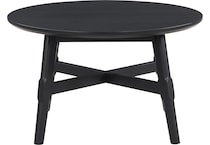  black occasional tables all   
