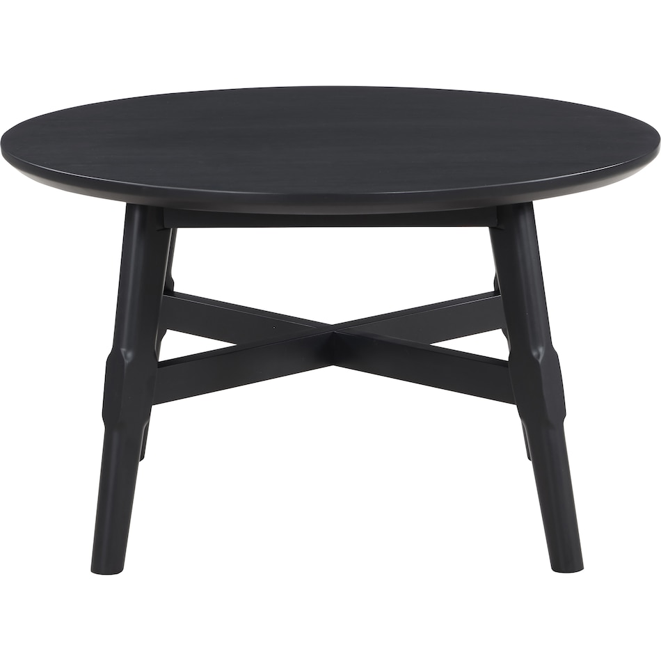  black occasional tables all   