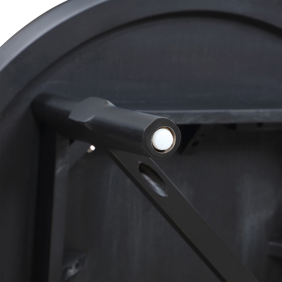  black occasional tables all   