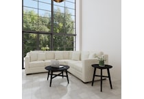  black occasional tables all   
