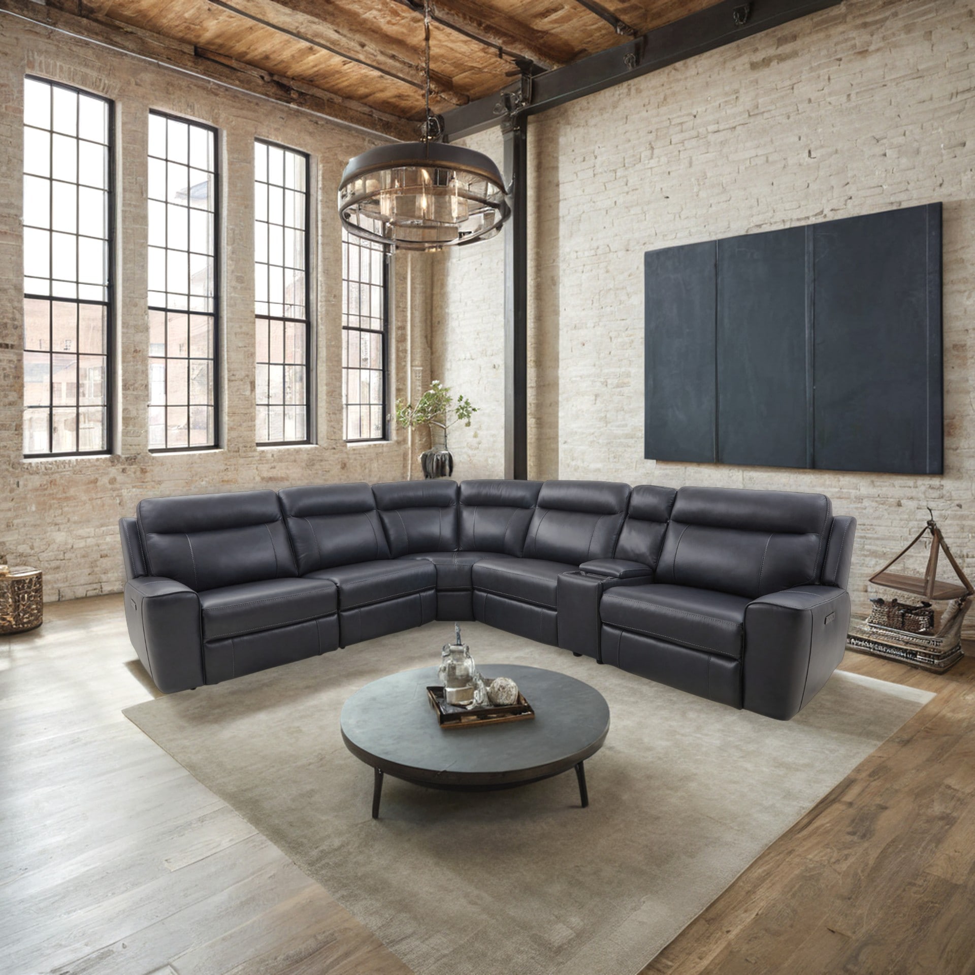 Gather & Glide 6 Piece Power Sectional